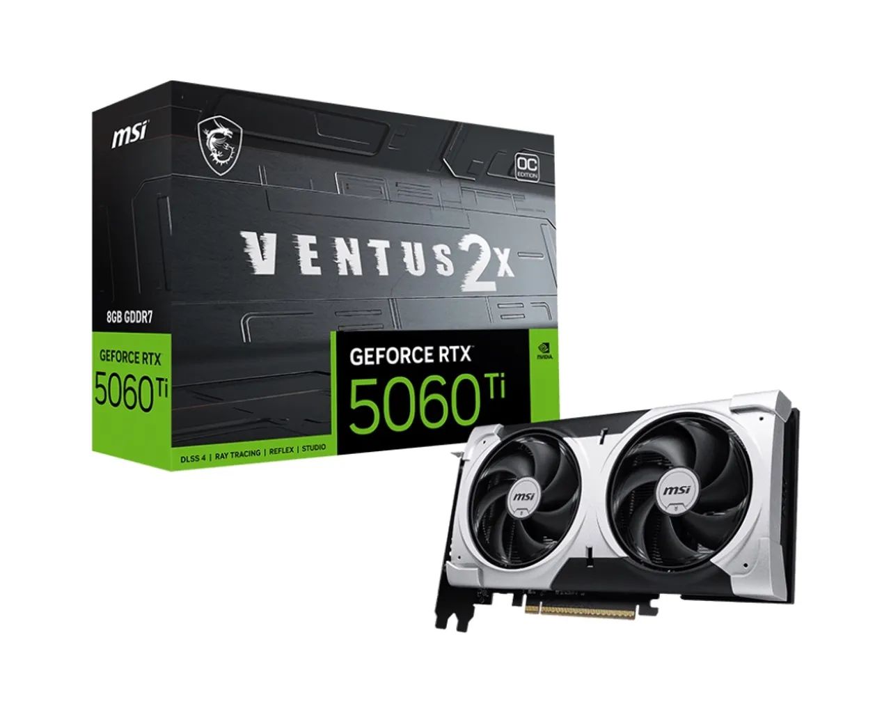 RTX 5060TI 8GB MSI VENTUS 2X (nova)