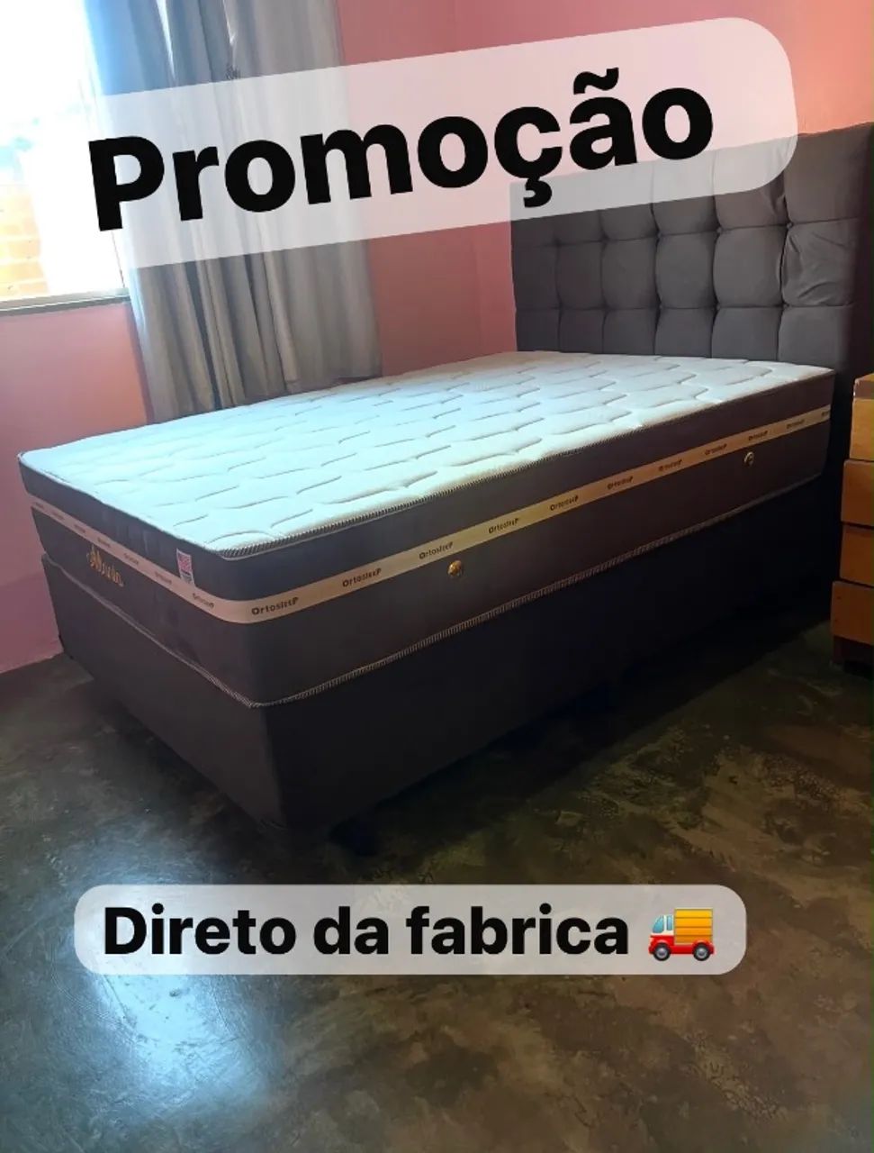 Cama king nova 