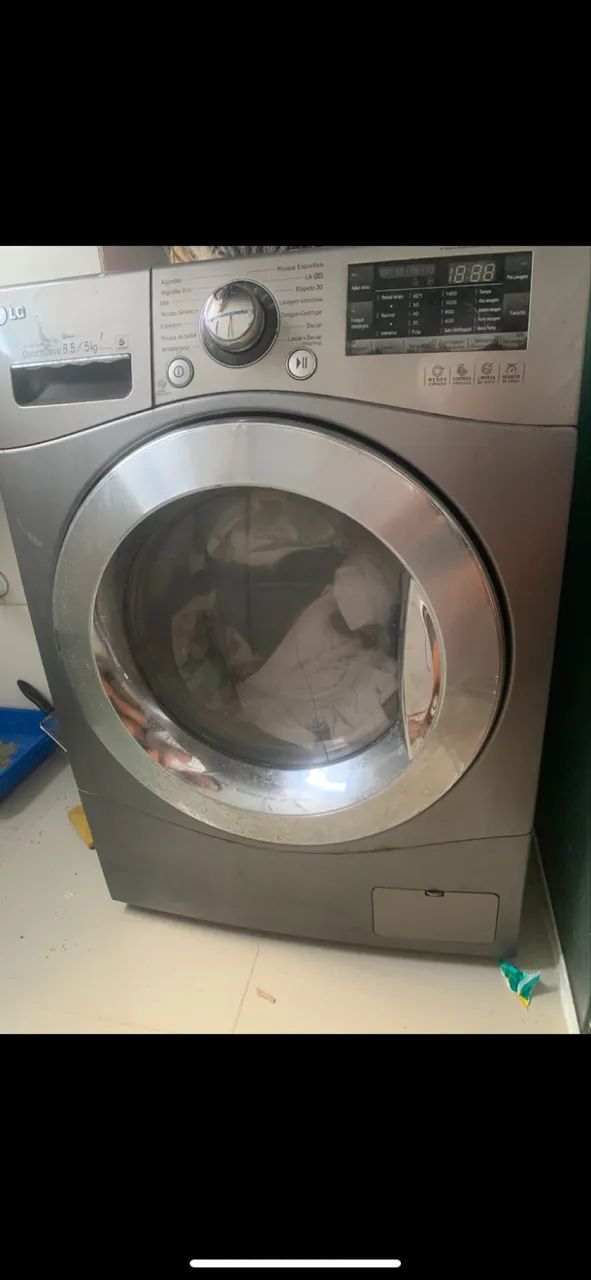 ? Máquina de Lavar LG 8,5kg Lava e Seca - Direct Drive ?