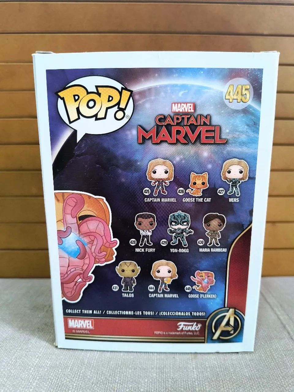 Funko Pop Goose (Flerken) #445 - Captain Marvel - Foto 3