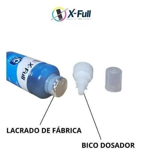 Kit 4 Tintas T664 Corante Compatível Epson  Xfull 70ml  - Foto 4