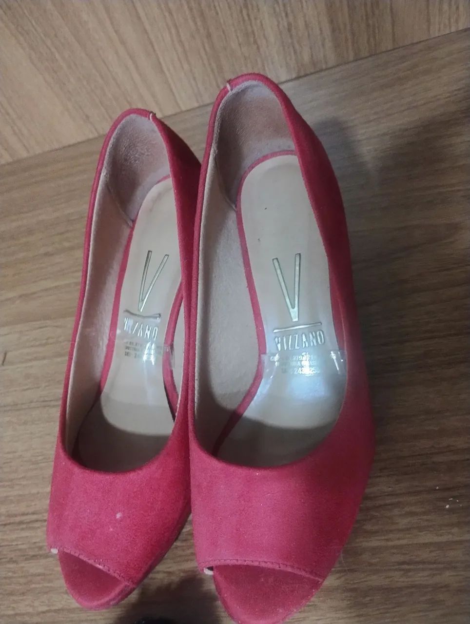 Scarpin vermelho lindo - Foto 3