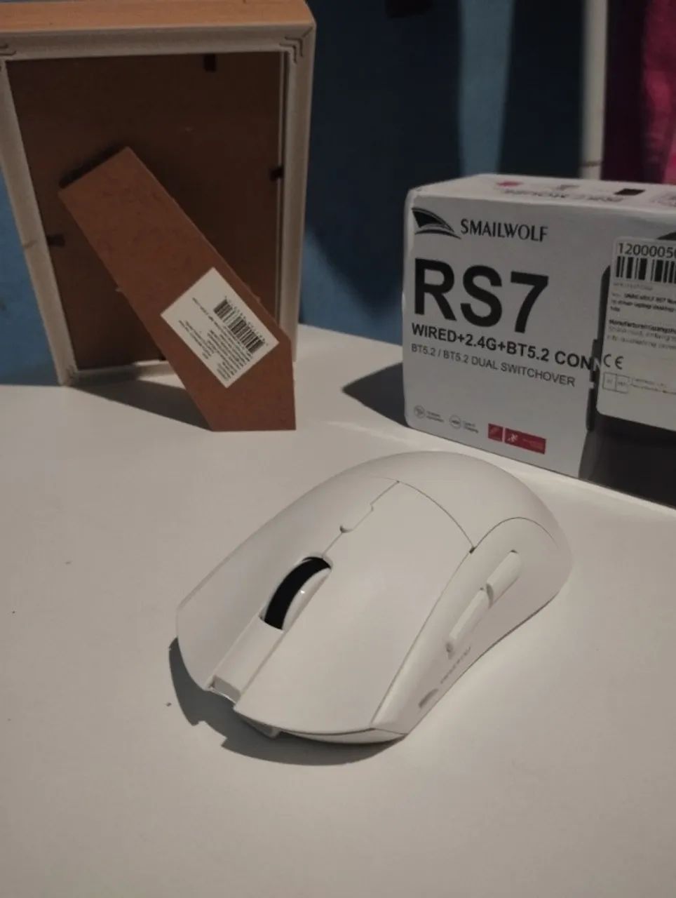mouse gamer branco - para jogos competitivos - Foto 5