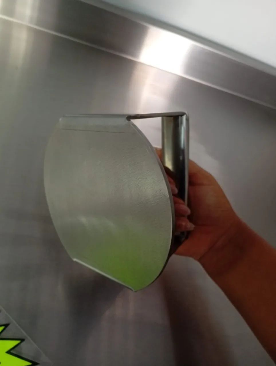 Prensa de hambúrguer em aço inox - Foto 4