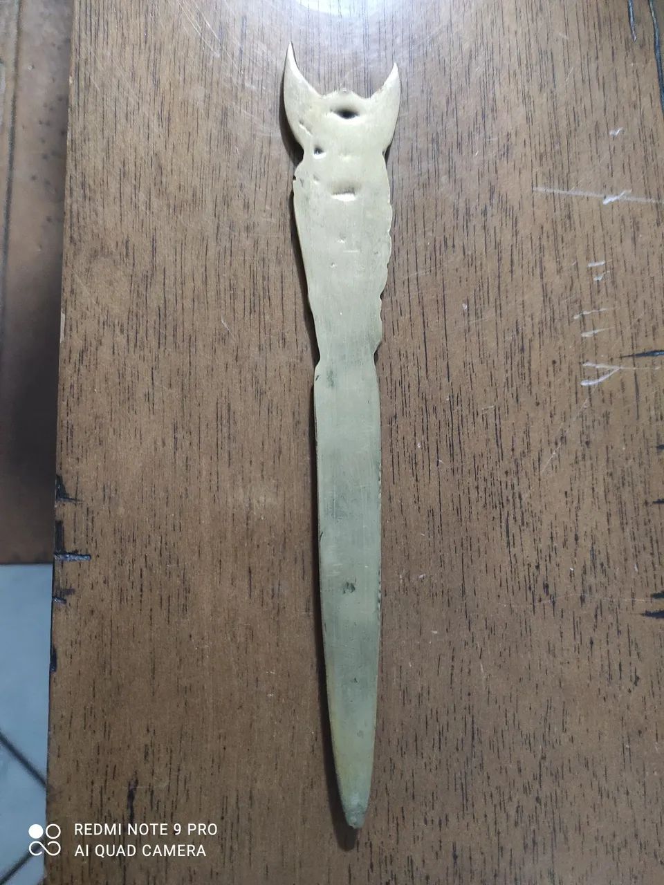 Antigo abridor de cartas,metal : - Foto 2