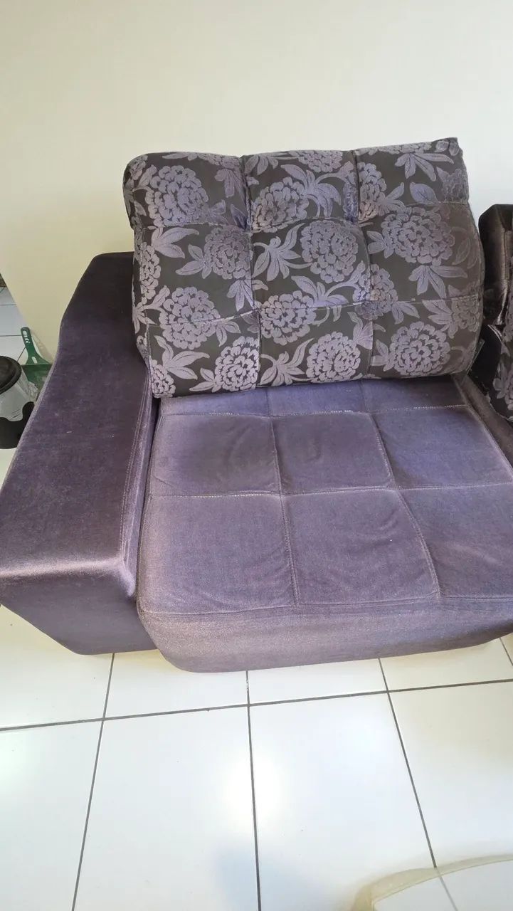 Sofá Retrátil e Reclinável - Vira Cama - Foto 2