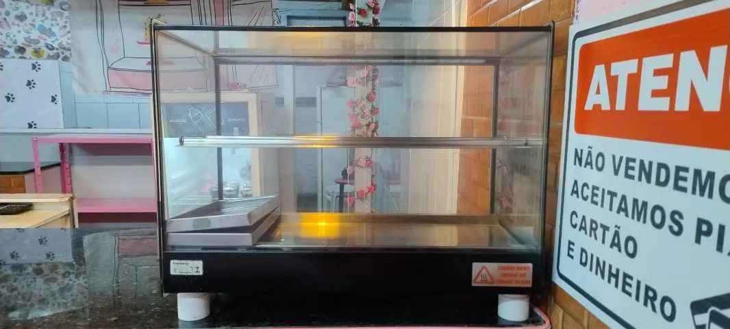 Estufa de vidro para salgados  - Foto 2