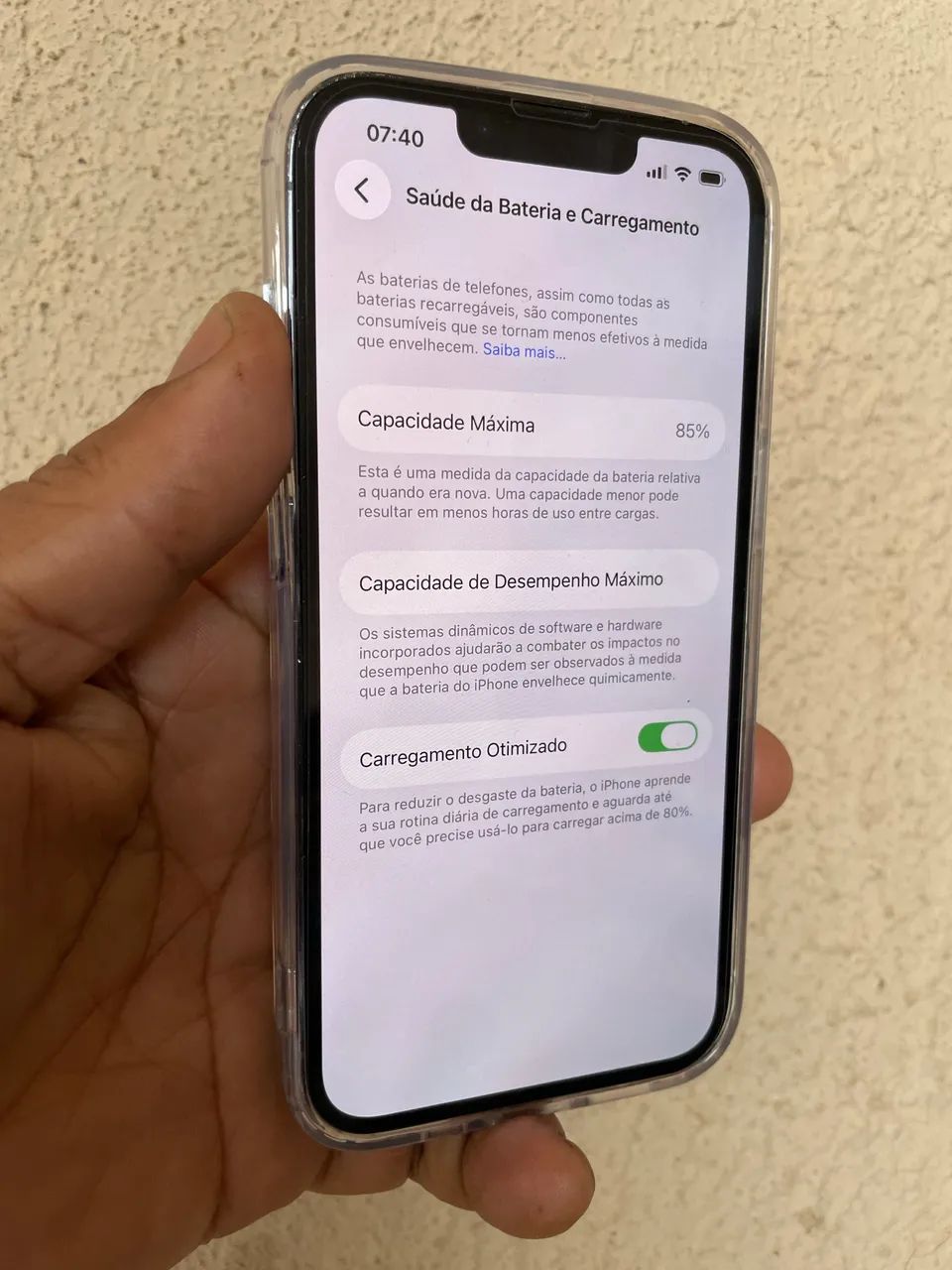 Vendo ou troco iPhone 13pro 85%bateria câmera desconecida  - Foto 3