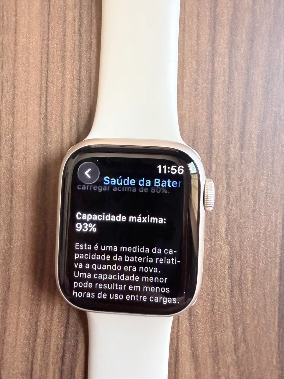 Apple Watch Séries 8 41mm Estelar GPS - Foto 3