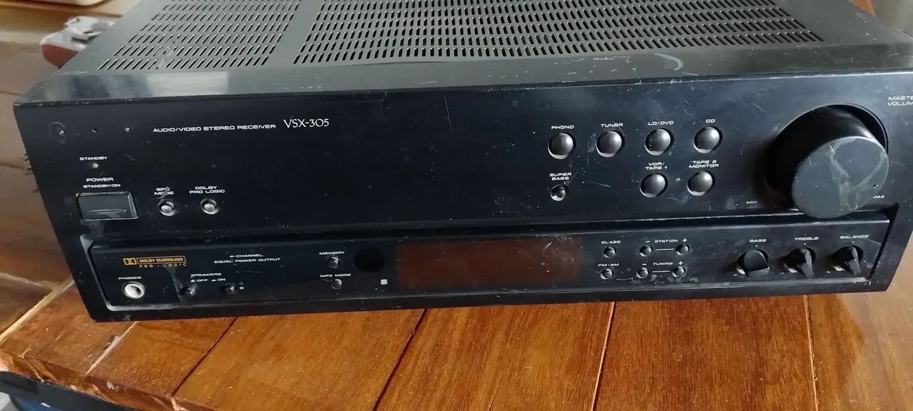 Receiver   pioneer  funcionando  - Foto 3