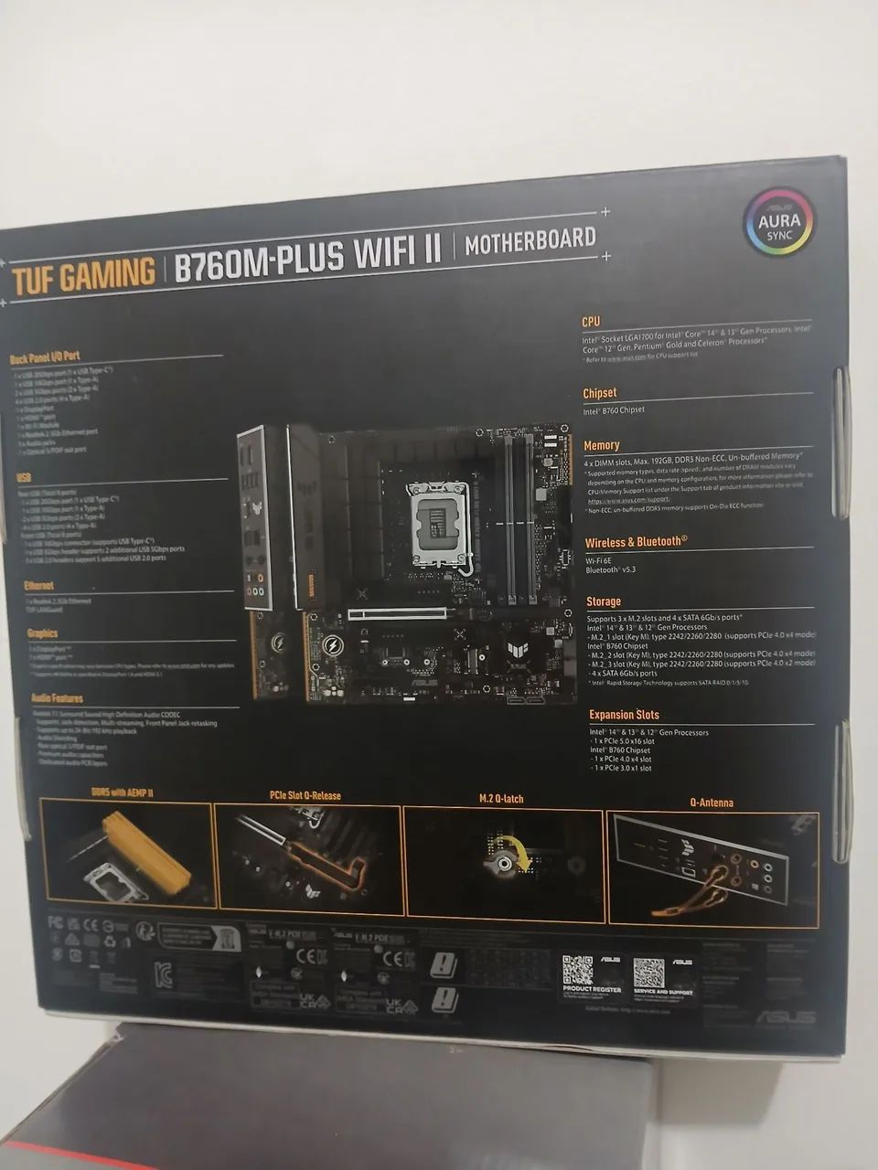 ASUS B760M PLUS WIFI II  - Foto 2