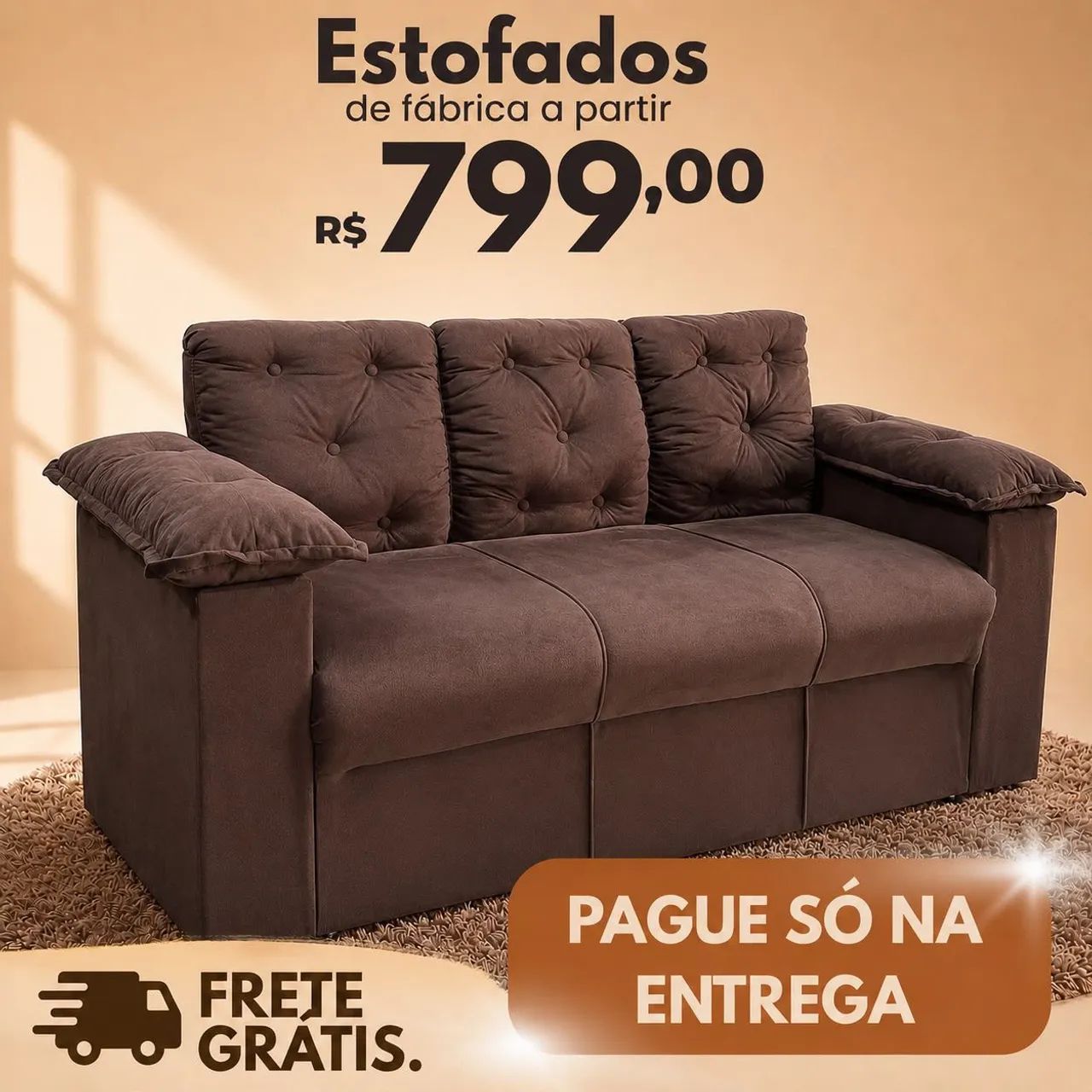 Estofados Direto de Fábrica  - Foto 2
