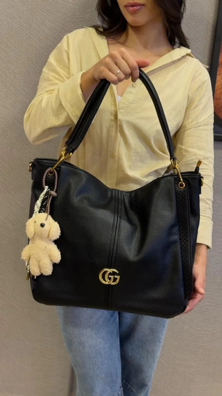 Bolsa Gucci Feminina Linha Importada Premium com Chaveiro