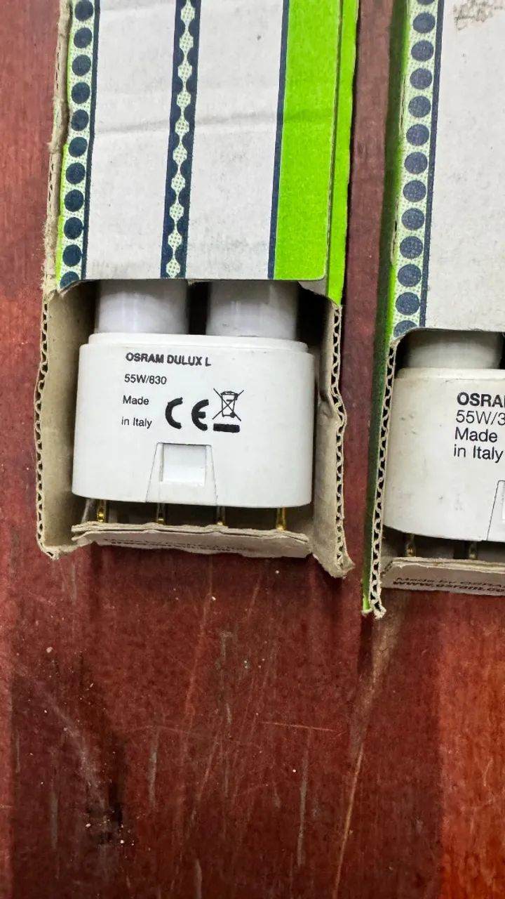 3 Lampadas Dulux L 55w 930 2g11 Amarela - 7000969 Luz 3000k Kit com 3 lâmpadas  - Foto 4