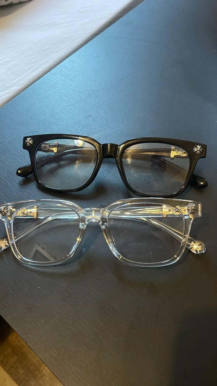 Óculos Chrome hearts - Foto 3