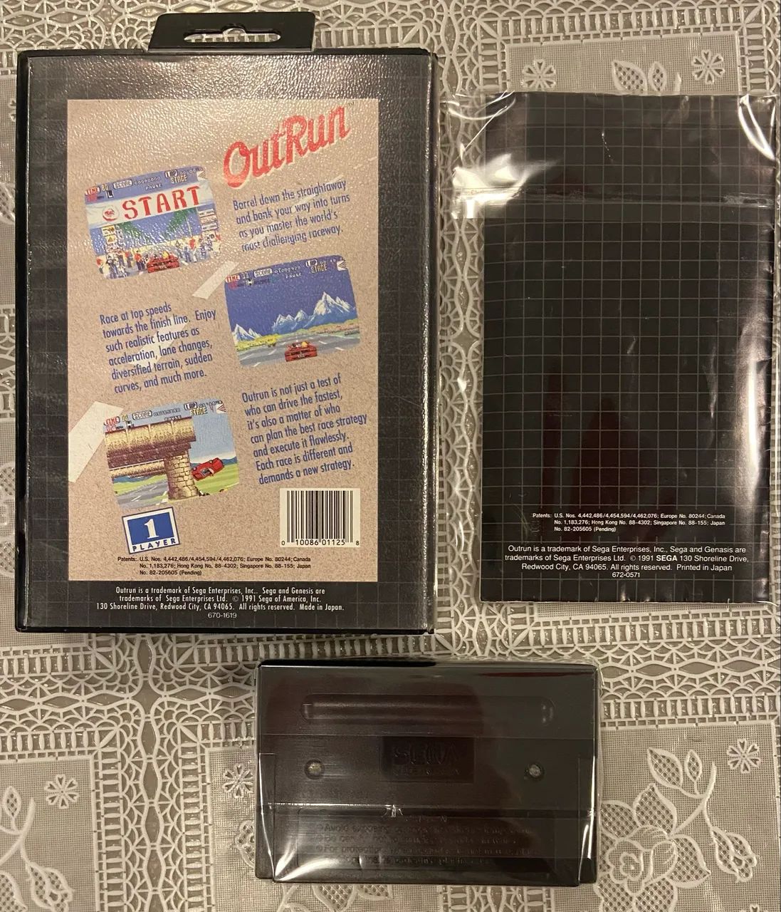 Jogo Mega Drive - Out Run - Foto 2