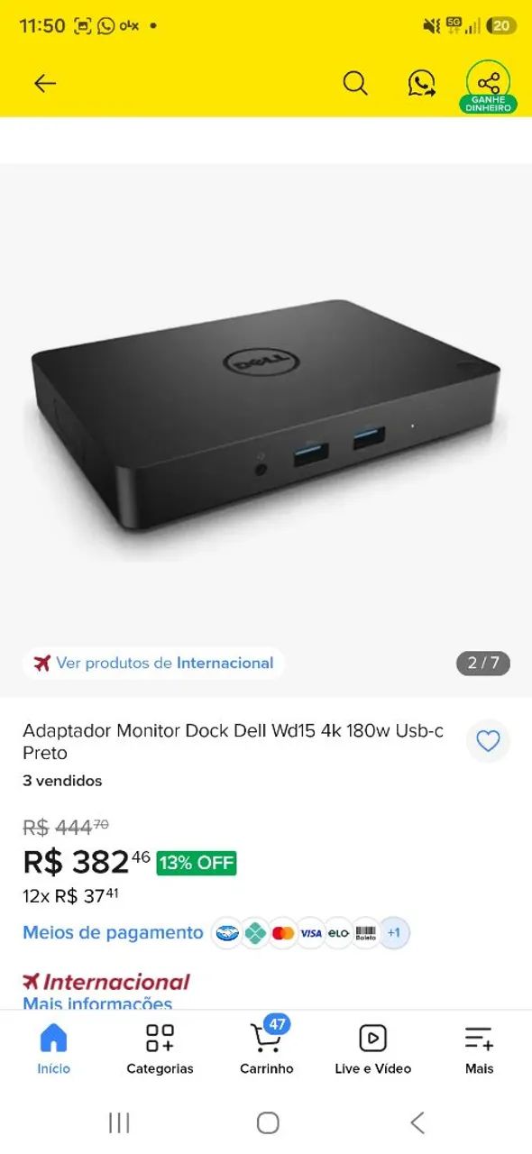 Dock Dell WD15 - Foto 4