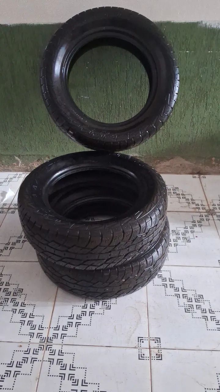 03 PNEUS ARO 18 SEMINOVO FORZA XBRI PARA CAMINHONETE  - Foto 3