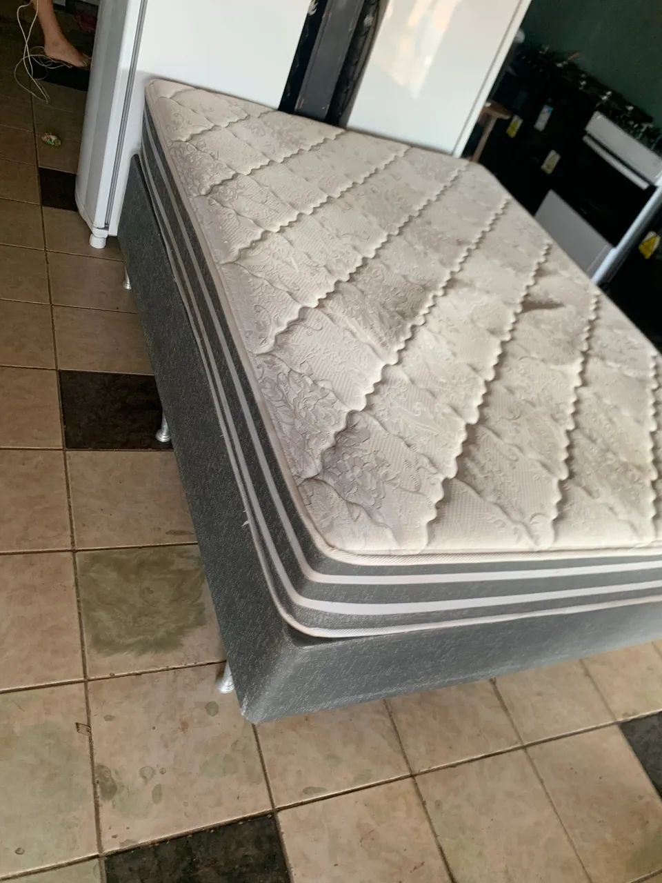 Vendo esss cama mola ensacada padrão  - Foto 4