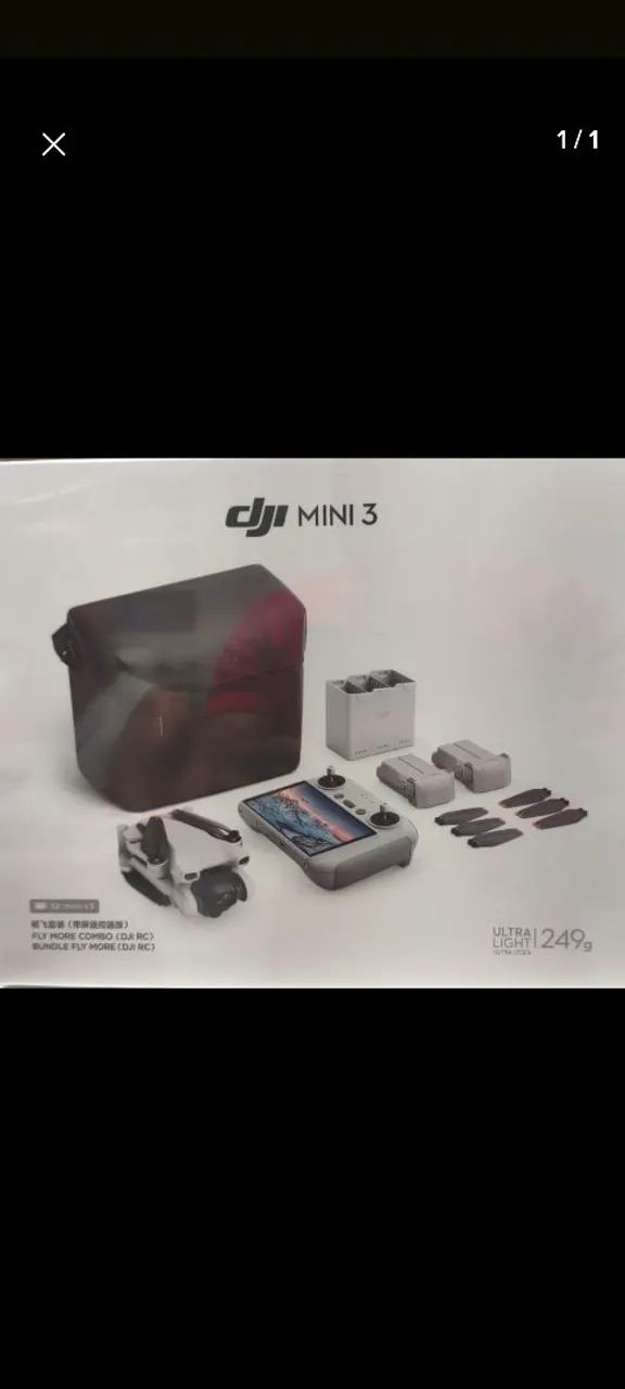 DRONE DJI MINI3 FLY MORE COMBO