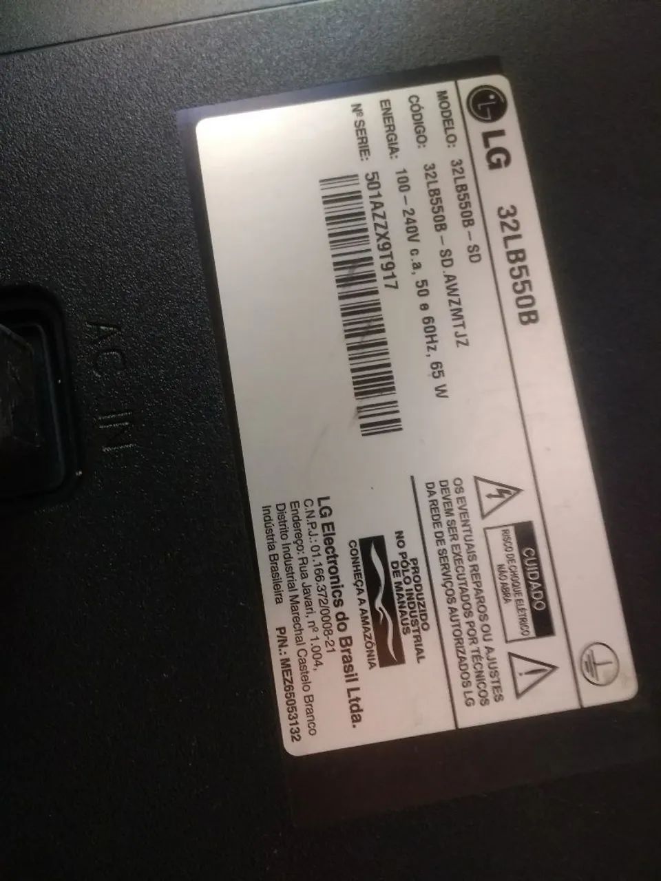 Vendo TV LG 32 380RS - Foto 3