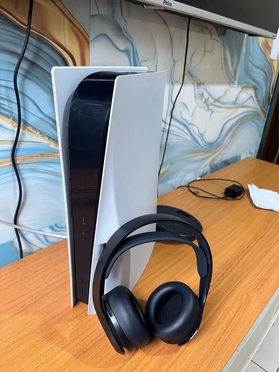 Vendo PS5 com fone original!! - Foto 3