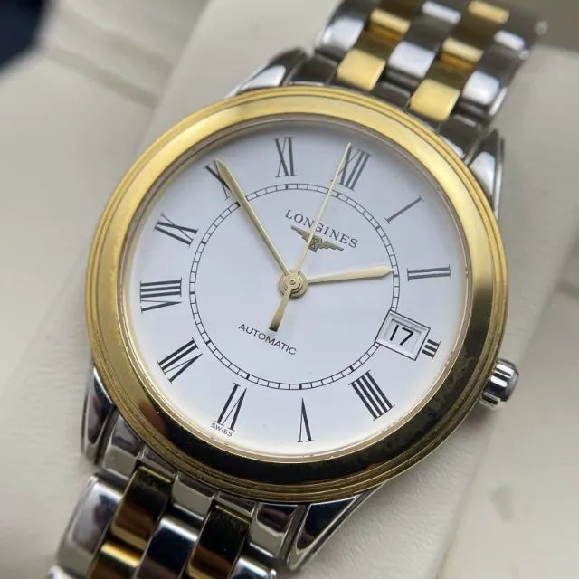 Relógio Longines Flagship Automatic Bicolor 35,6 mm - Ref. L4.774.3.21.7