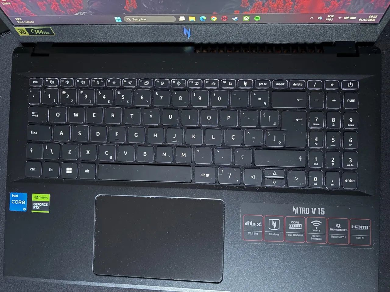 Acer Nitro V15  i5 13ª Geração + RTX 3050 + 24 GB RAM - Foto 4