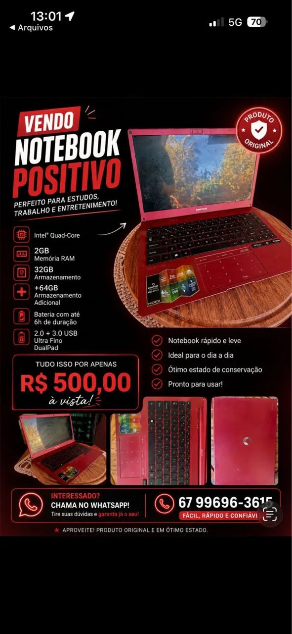 Notebook  - Foto 3