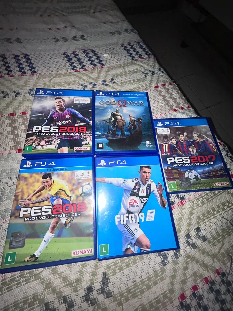 PS4 ORIGINAL FAT - Consoles de Vídeo Game - Samambaia Sul