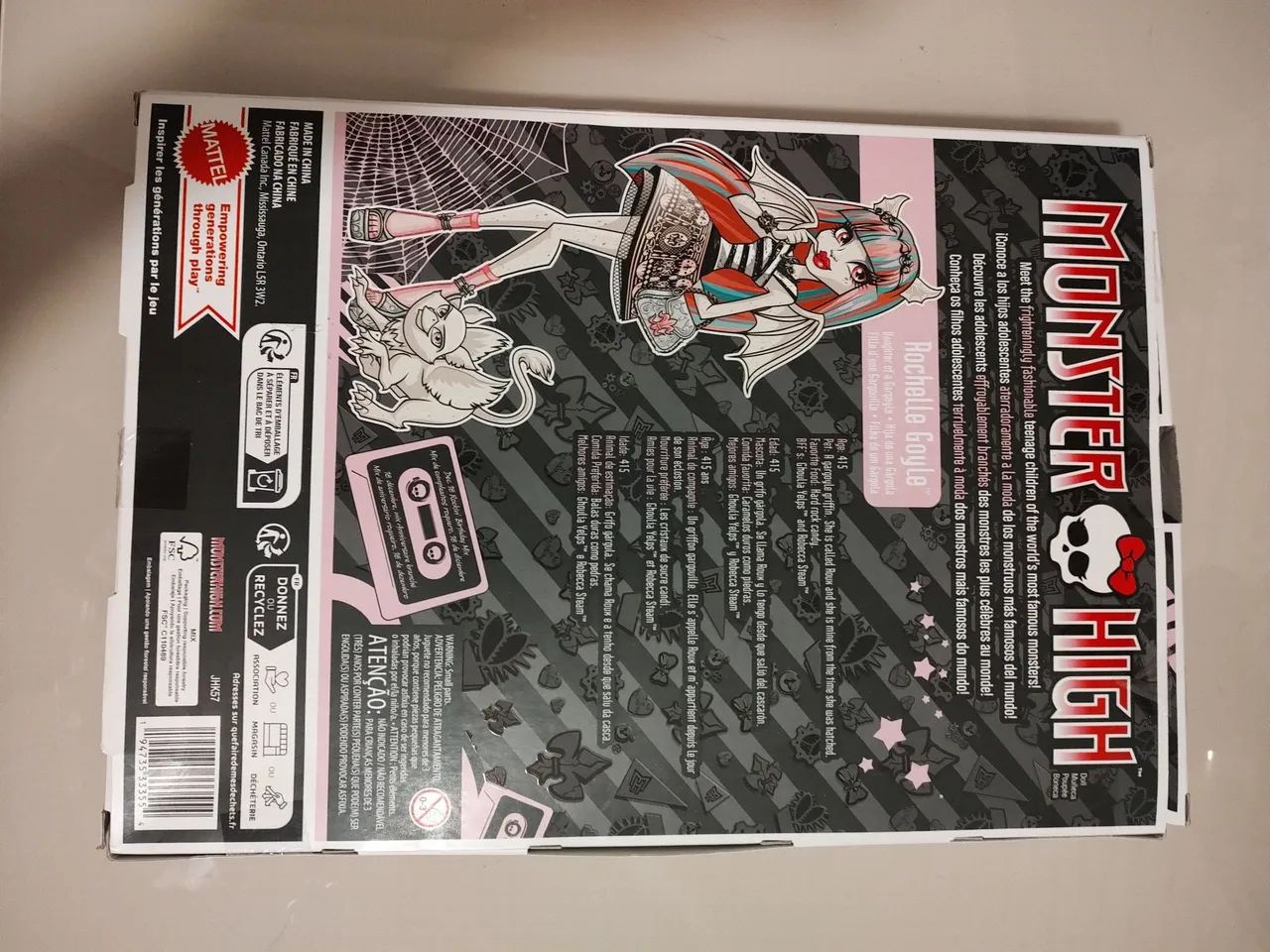 Caixa Monster High Rochelle Goyle Creeproduction - Foto 2