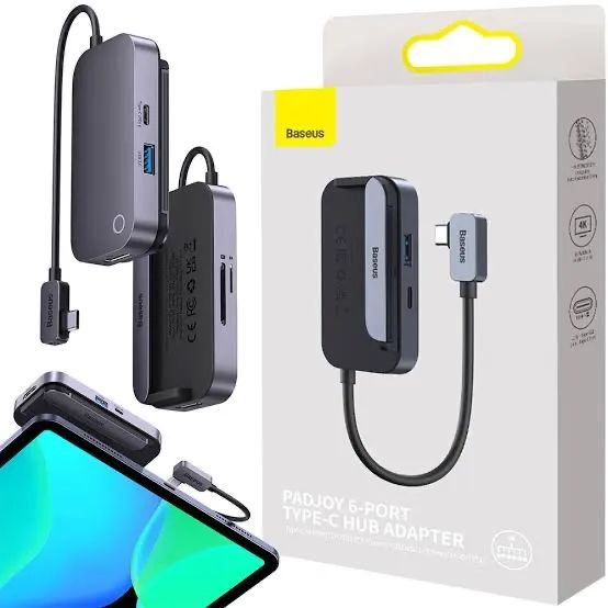 Hub USB-C Baseus para IPad com 6 portas - Foto 5