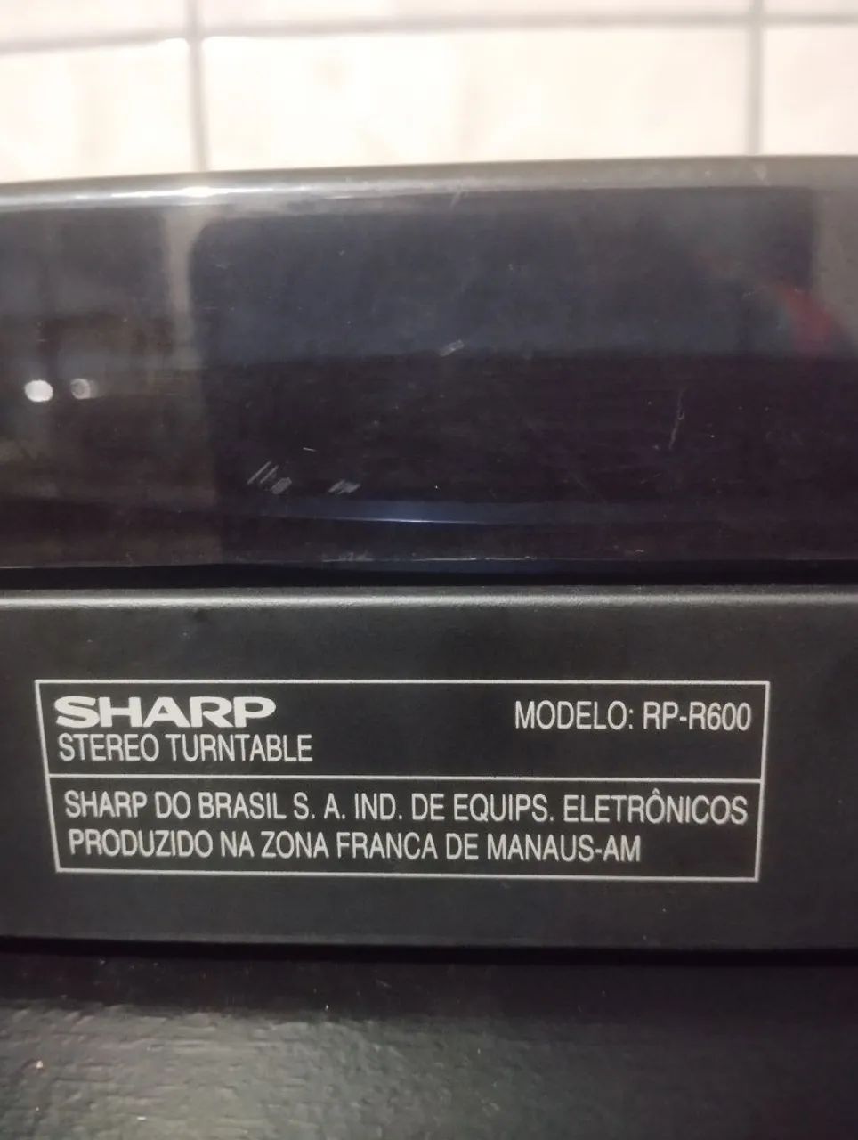 Toca disco vinil Sharp com agulha  - Foto 5
