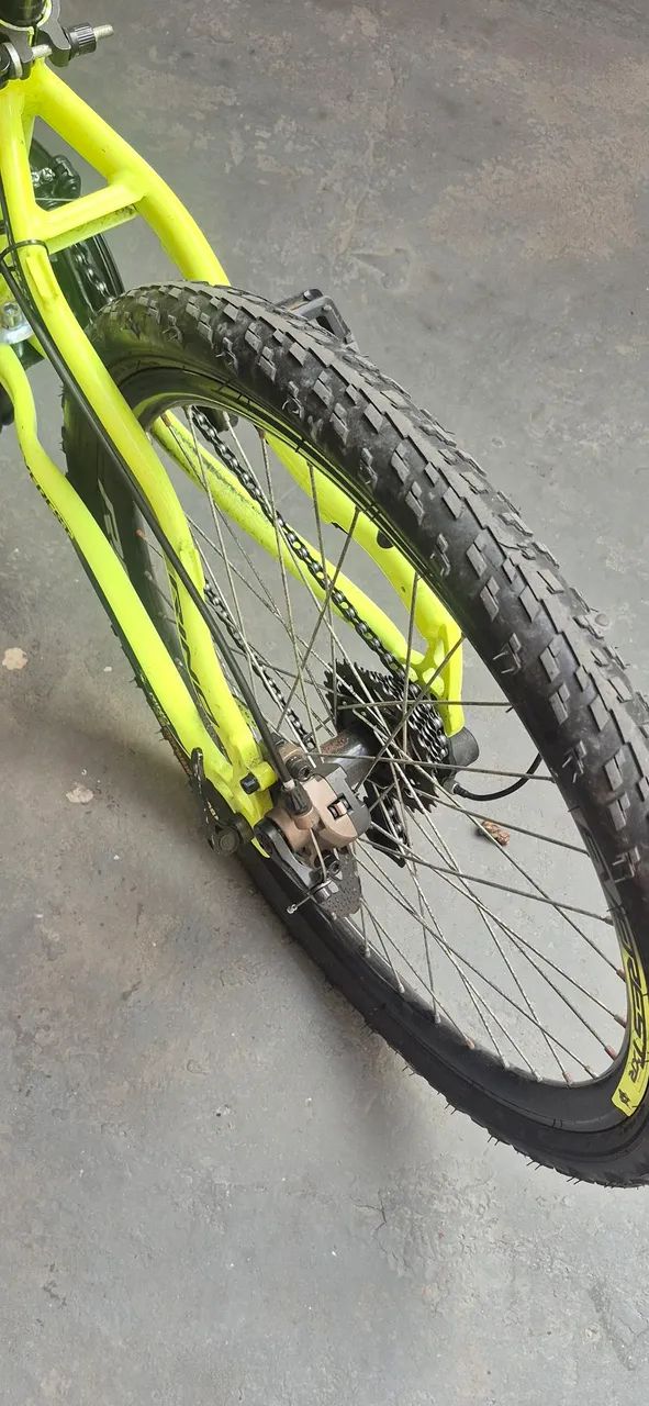 Bicicleta aro 24 de alumínio - Foto 5