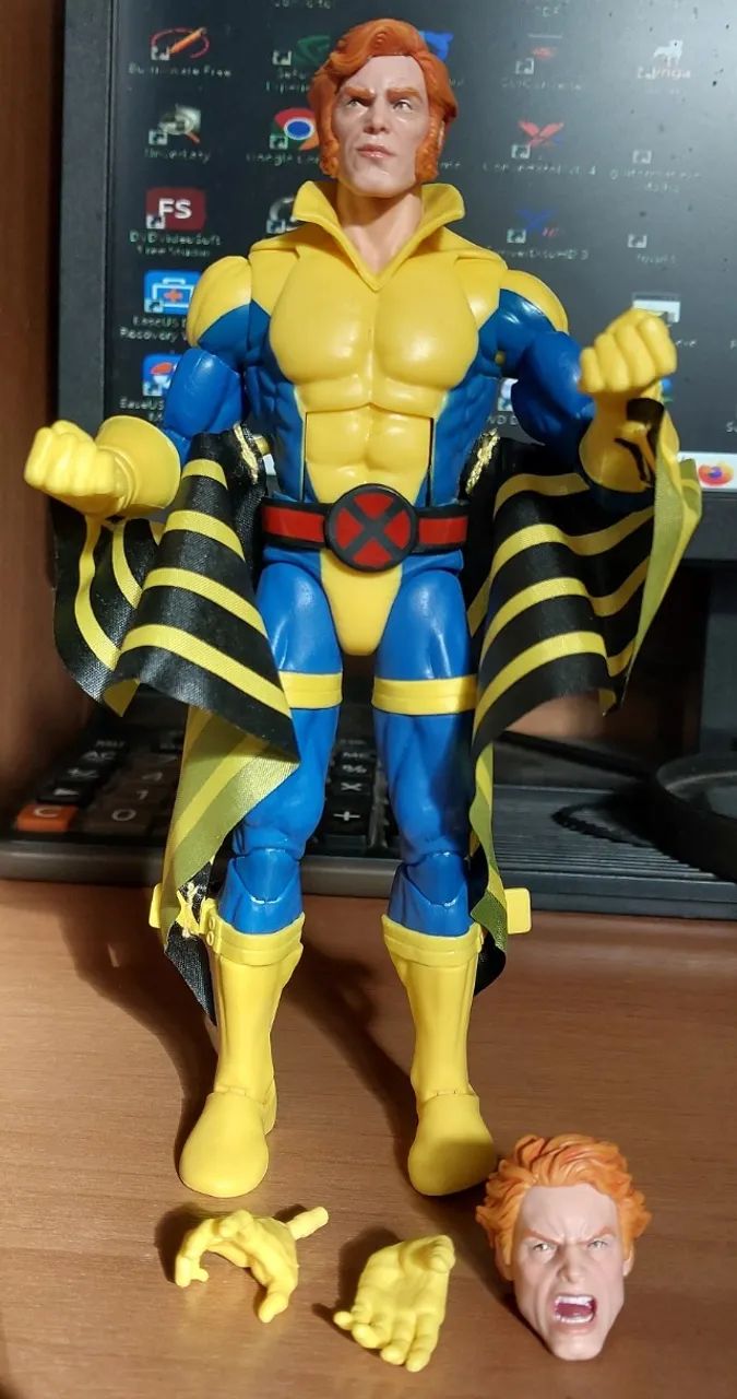 Marvel Legends X-men Banshee Three Pack 60th Anniversary - Foto 3