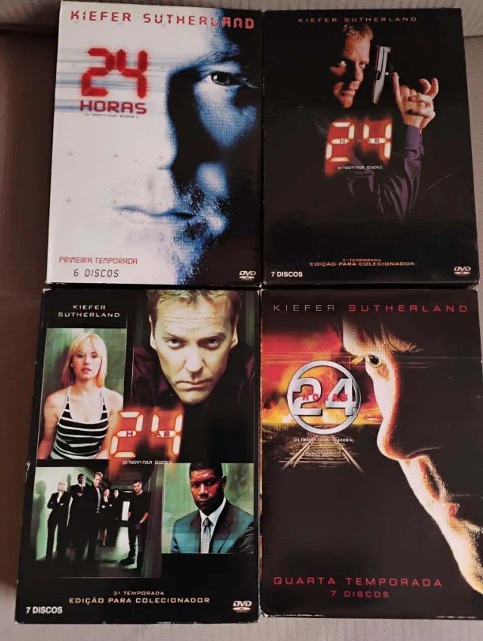 DVDS SÉRIE 24 HORAS 
