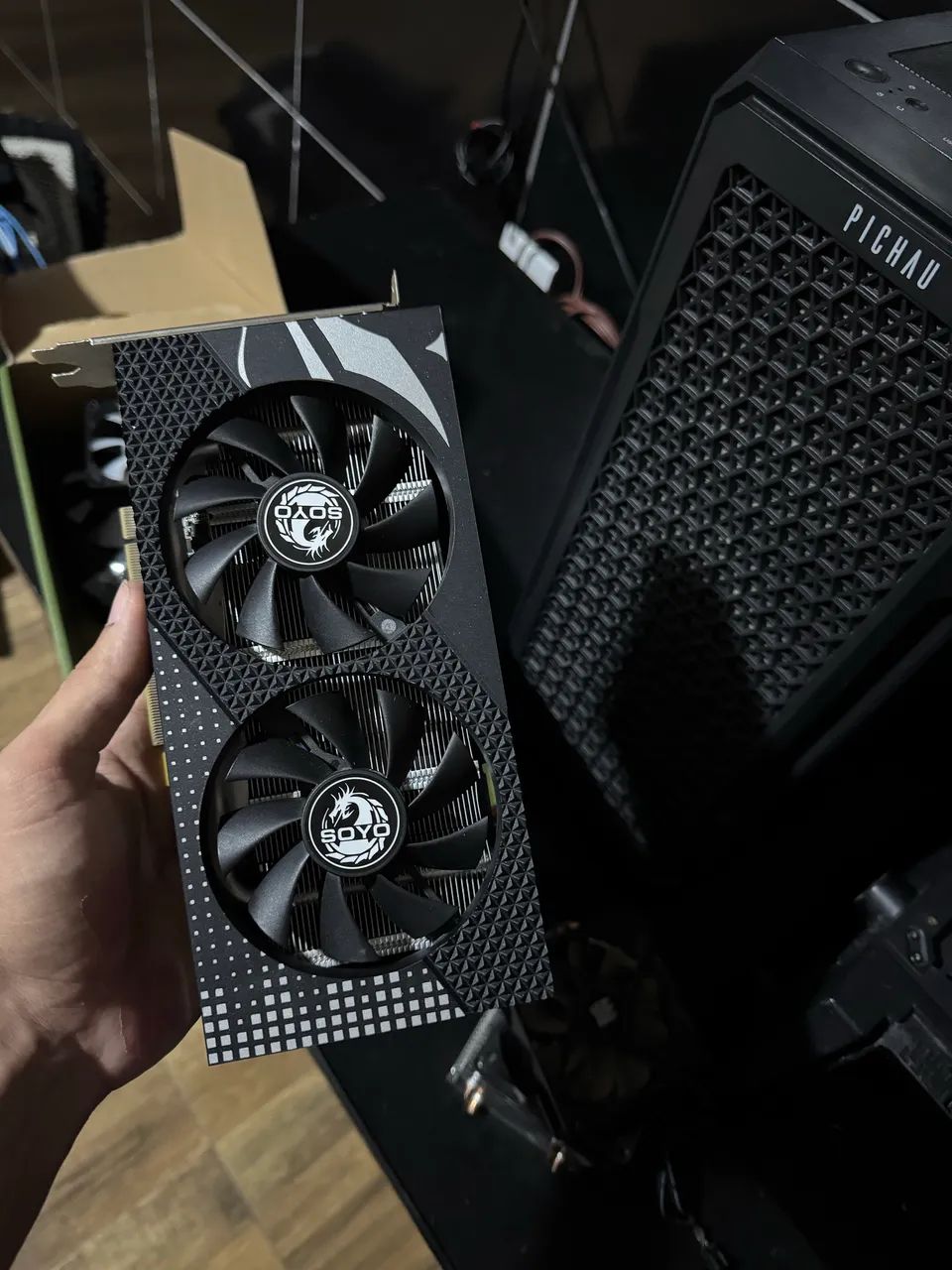 Placa de vídeo Rx 580 8g SOYO