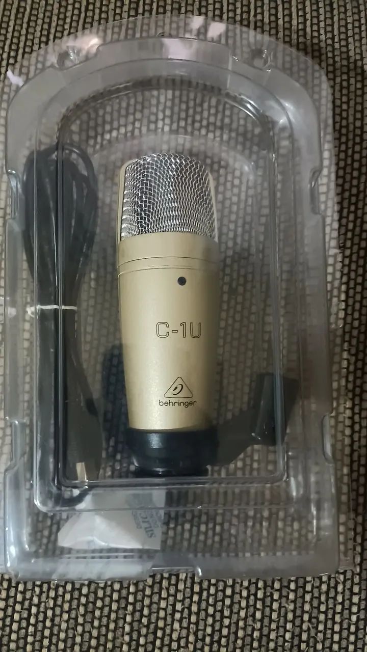 Microfone Behringer C-1u USB novo - Foto 3