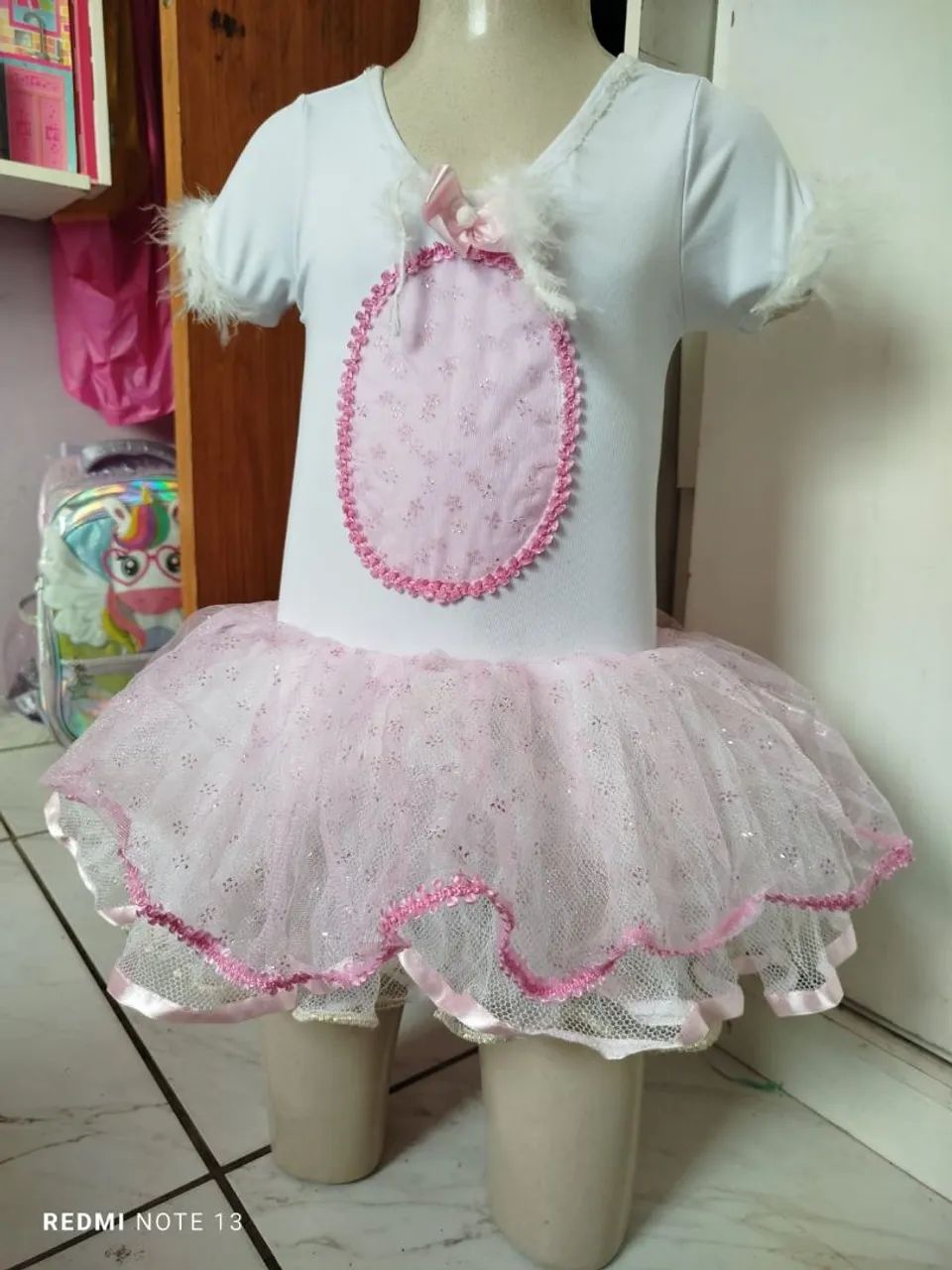 Fantasia de coelho veste 4/5 anos 