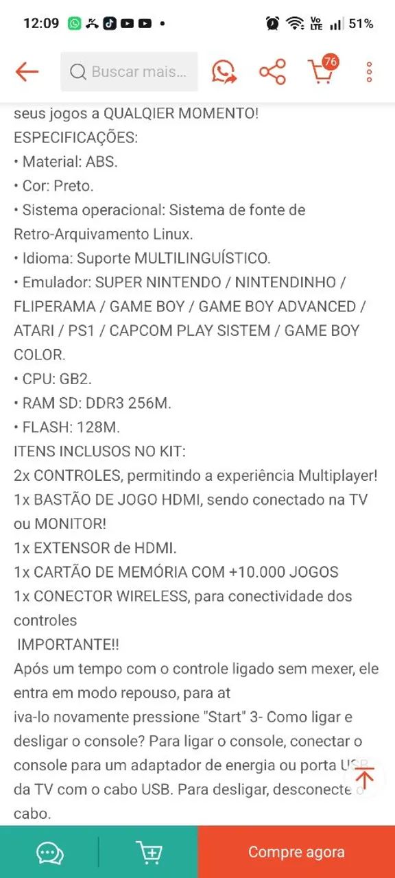 Videogame game stick - Foto 3