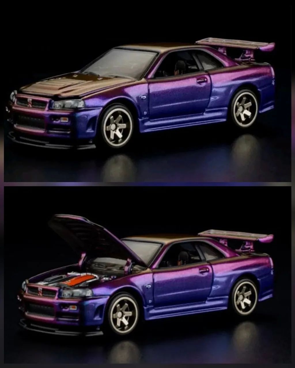 Hot Wheels RLC Exclusive Nissan Skyline GT-R (R34) Purple