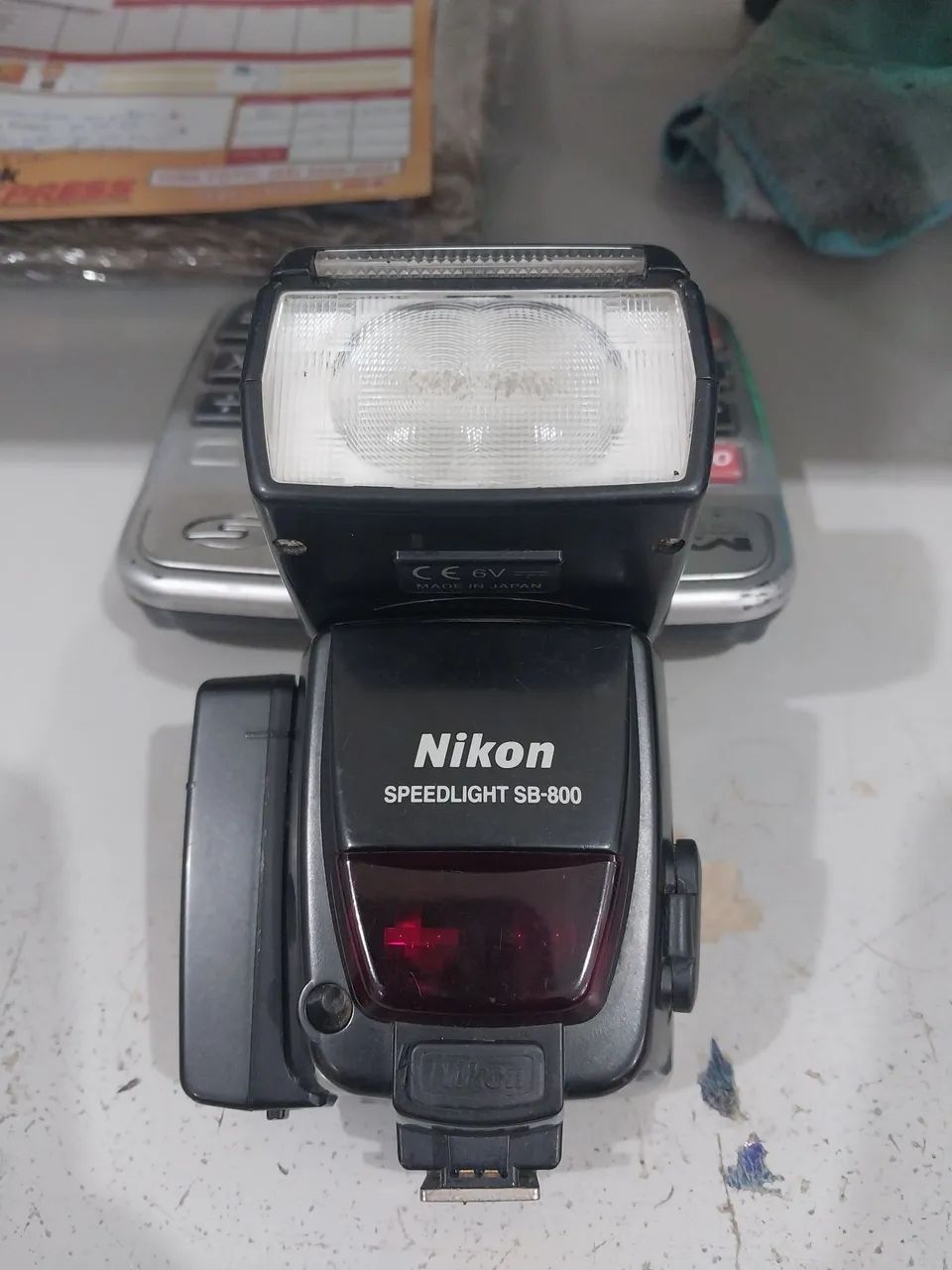 Flash Nikon funcionando 