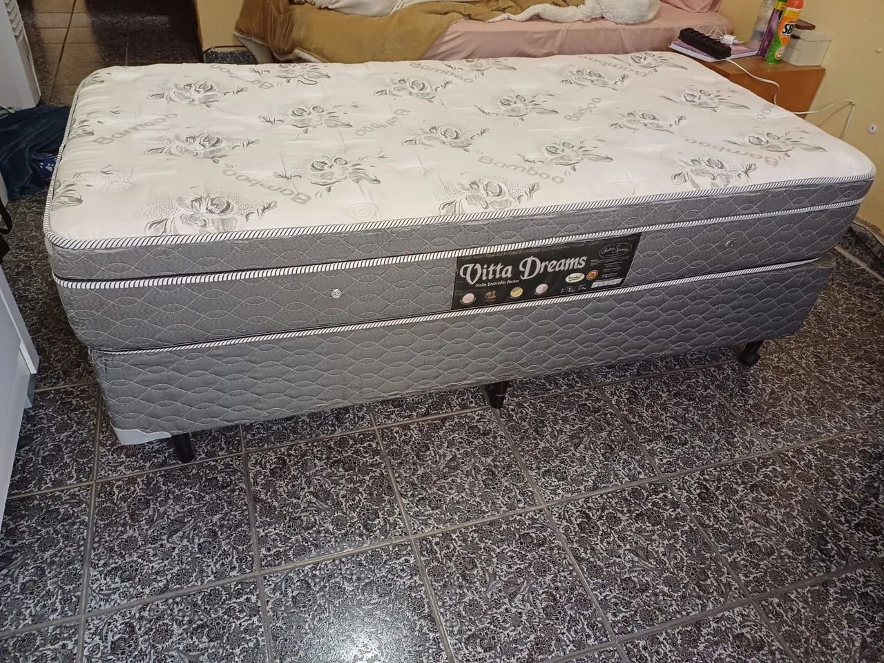 Cama box solteiro 