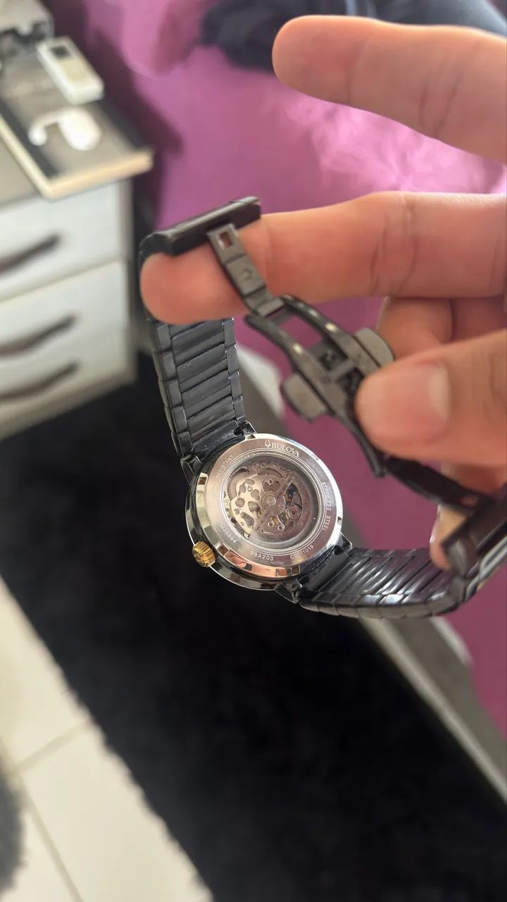 BULOVA FUTURO AUTOMATIC SKELETON - pra vender logo  - Foto 3