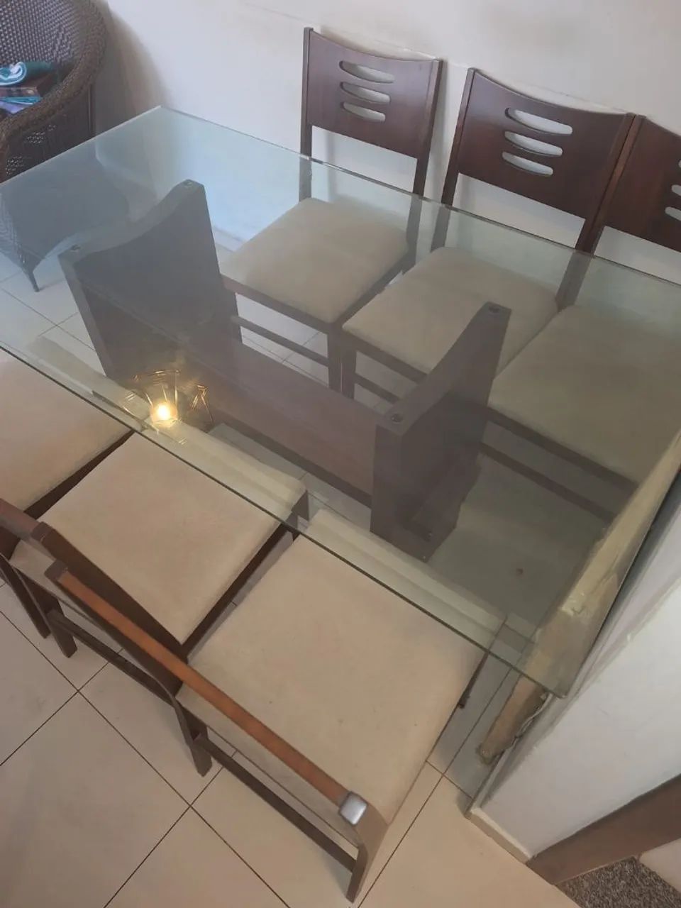 Mesa 6 lugares - Excelente - Foto 3