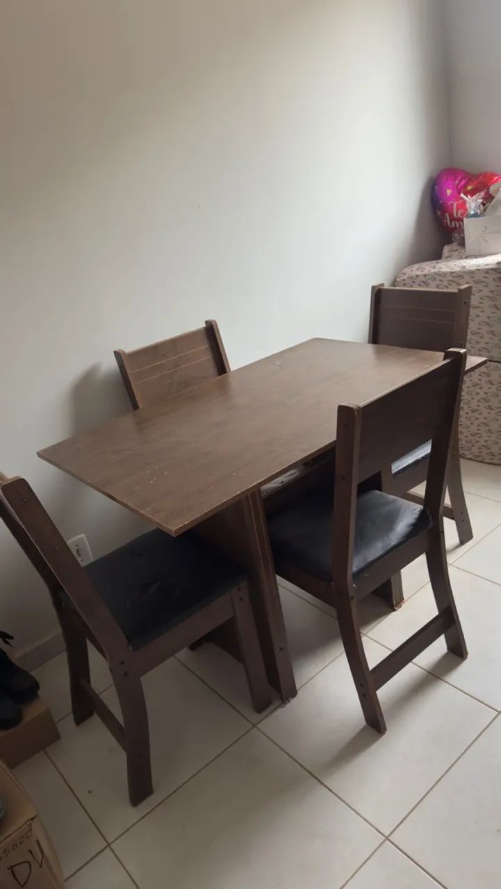 Mesa 4 cadeira  - Foto 3