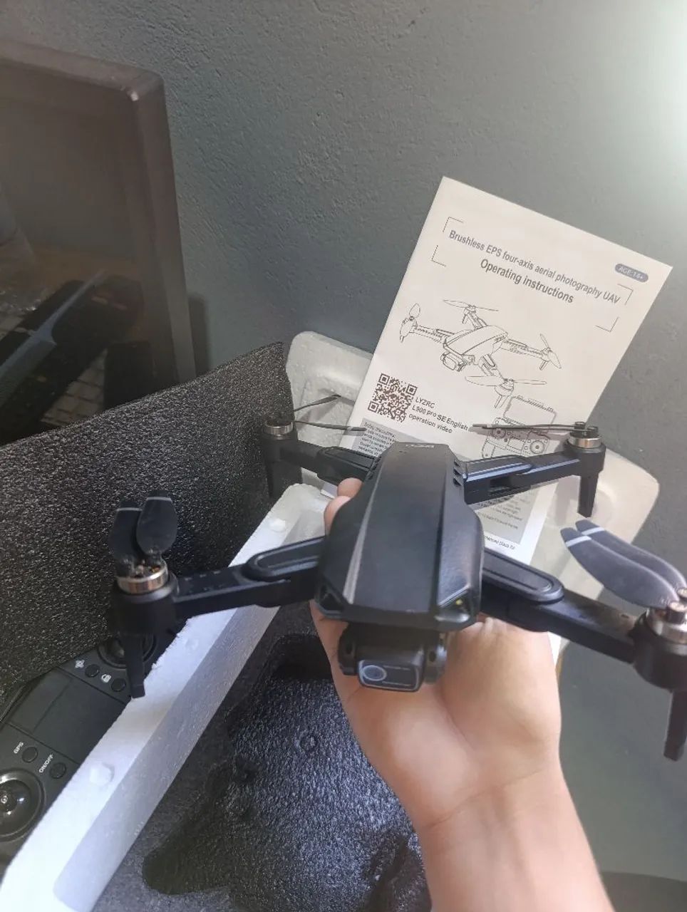Drone preto seminovo - Foto 2