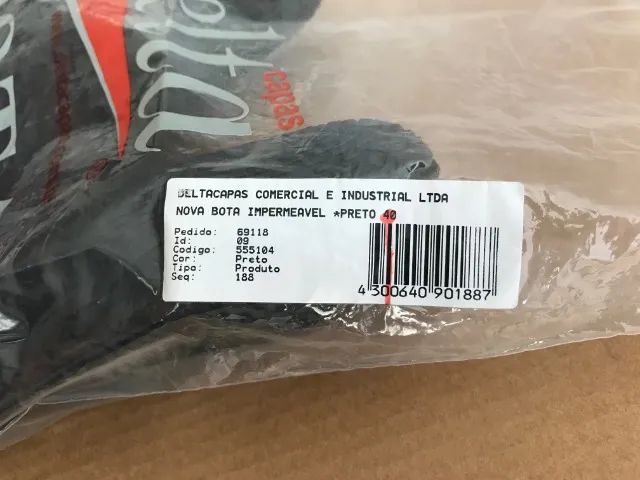 Bota para chuva marca Delta - Foto 3