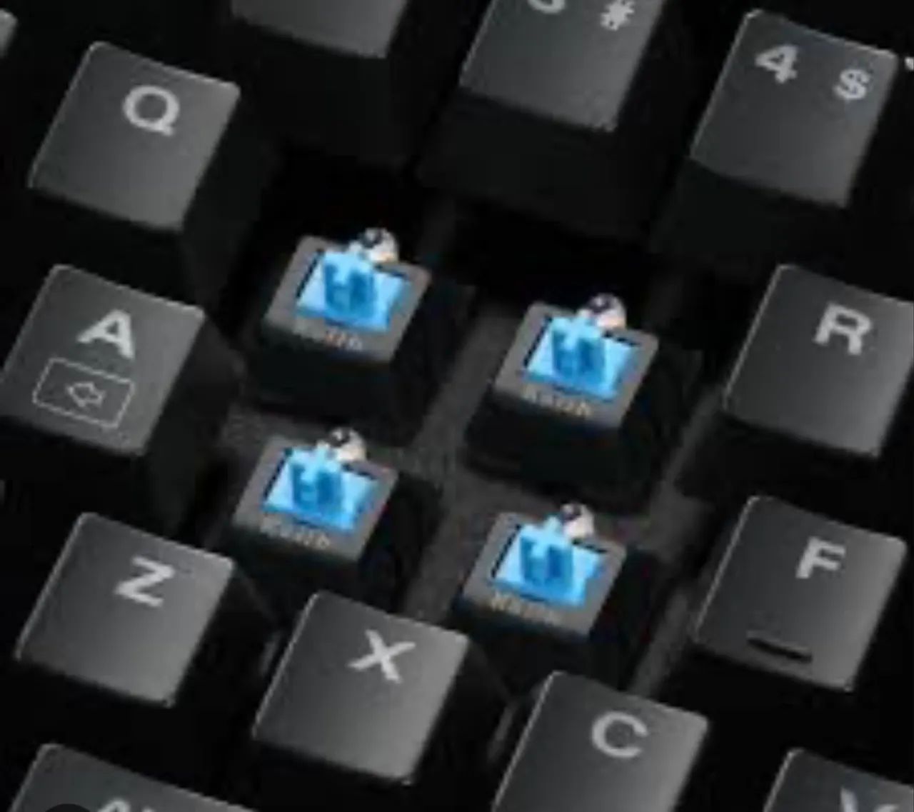 Teclado Sharkoon Skiller SGK2 Mecânico BLUE - Foto 4