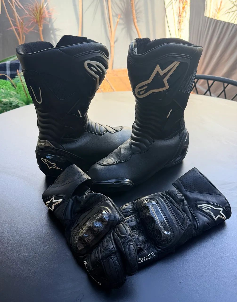 Botas + luvas Alpine Star 